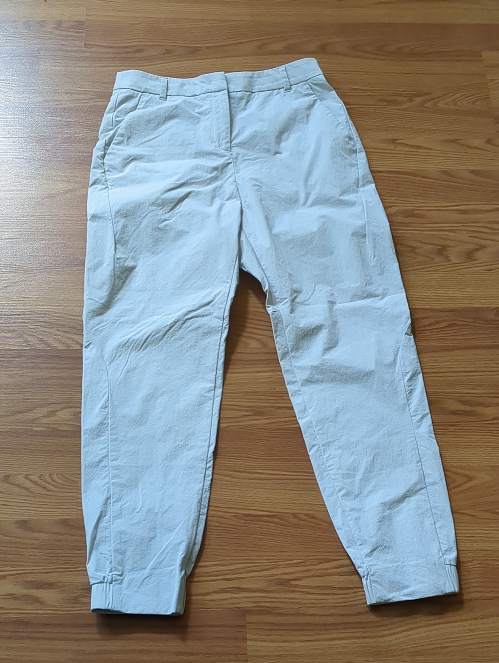 Descente Luxury Golf Pants Technical Stretch Tapered Trousers Grey S